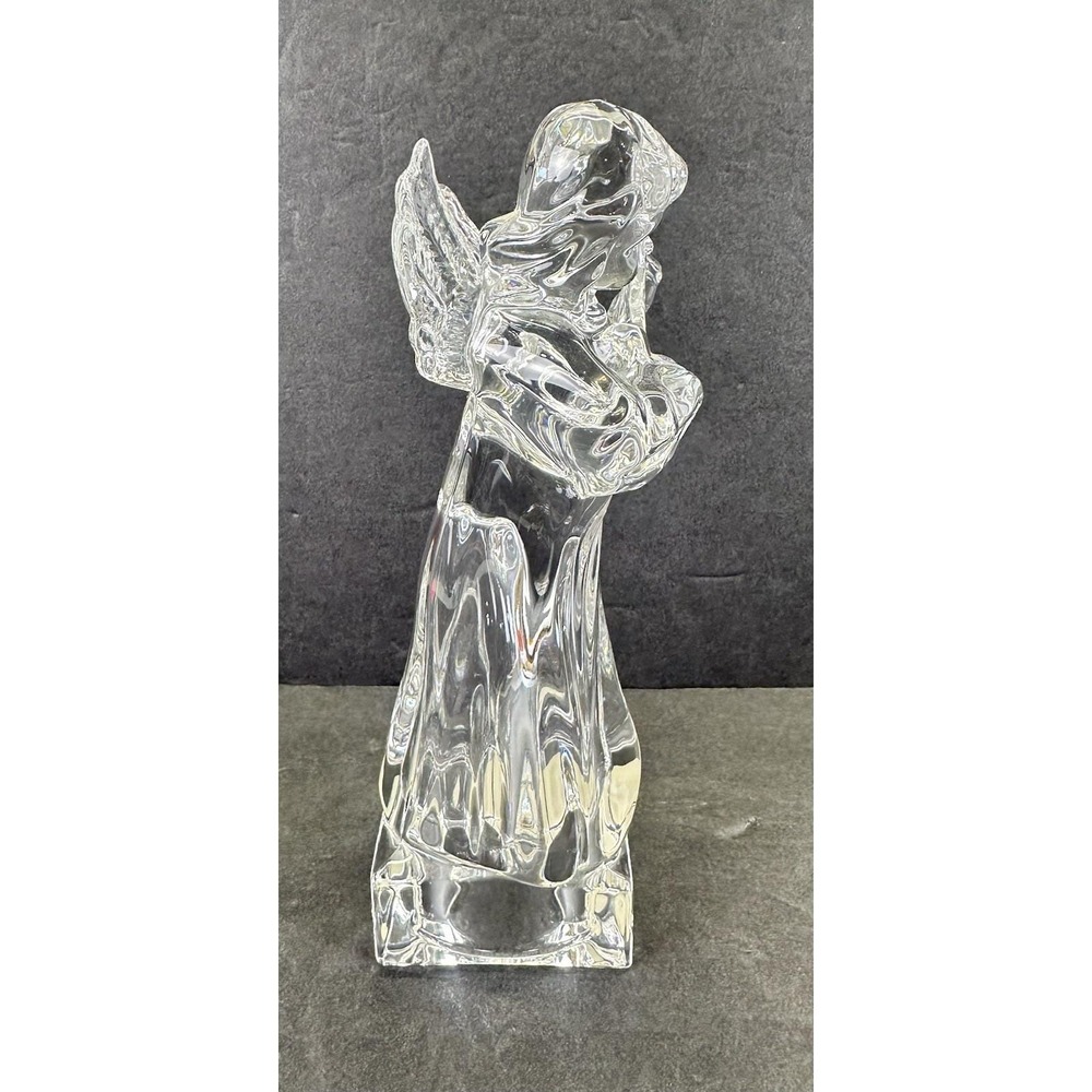 Mikasa Herald Collection Angelic Mandolin Angel Lead Crystal Germany 8.25" - Picture 4 of 11